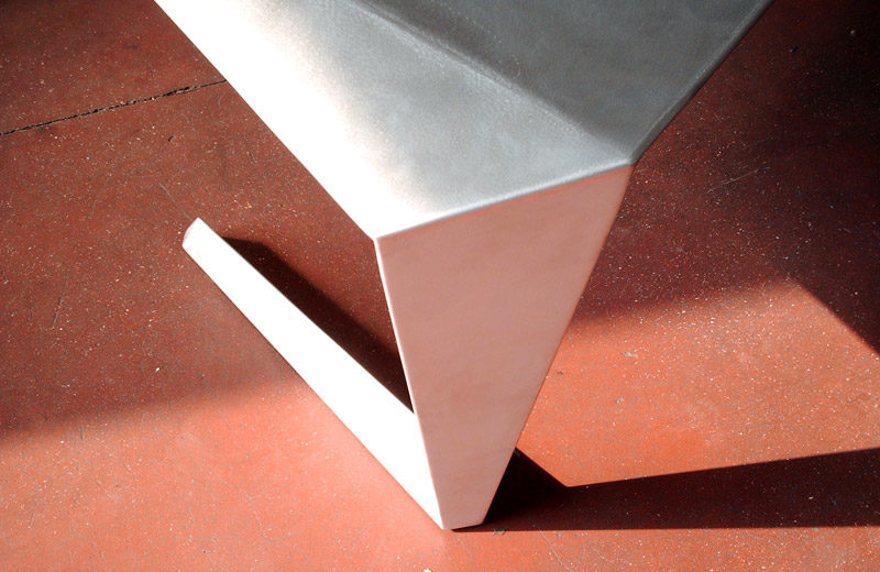 Lavorazioni metalliche - lavorazione acciaio inox Treviso - tavolo di design